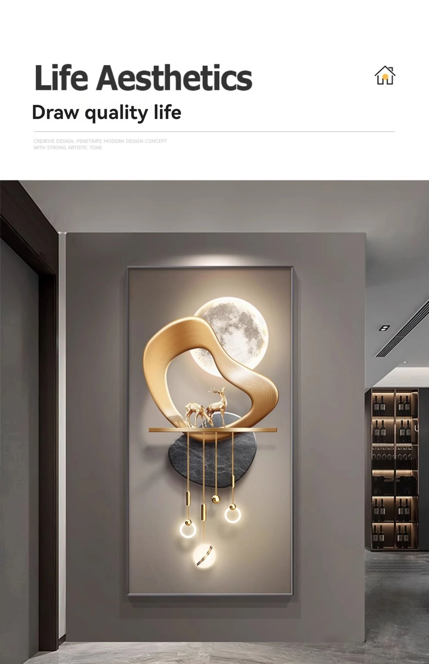 Luxury Multi-layer Three Dimensional Exquisite Painting