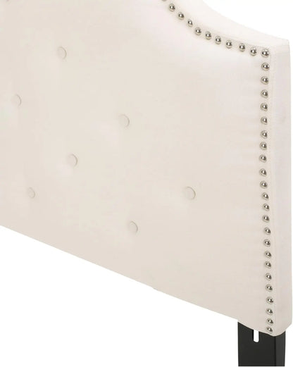Contemporary Button Tufted Diamond Stitch Full/Queen Headboard