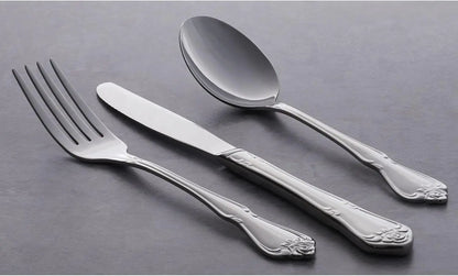 Decorative Everyday 45-Piece Flatware Set for 8