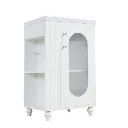 Modern 20" Freestanding Bathroom Vanity w/Drop-in Sink