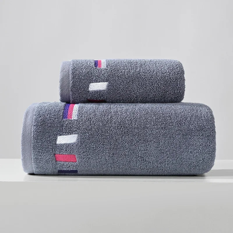 Soft & Absorbent 100% Cotton Large Bath Towel Set