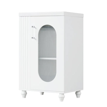 Modern 20" Freestanding Bathroom Vanity w/Drop-in Sink