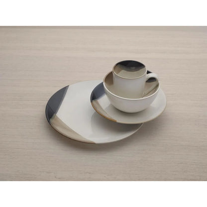 Stylish 16-Piece Premium Stoneware Dinnerware Set