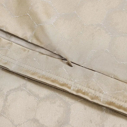 Modern Super Queen 3-Piece Metallic Jacquard Comforter Bedding Set