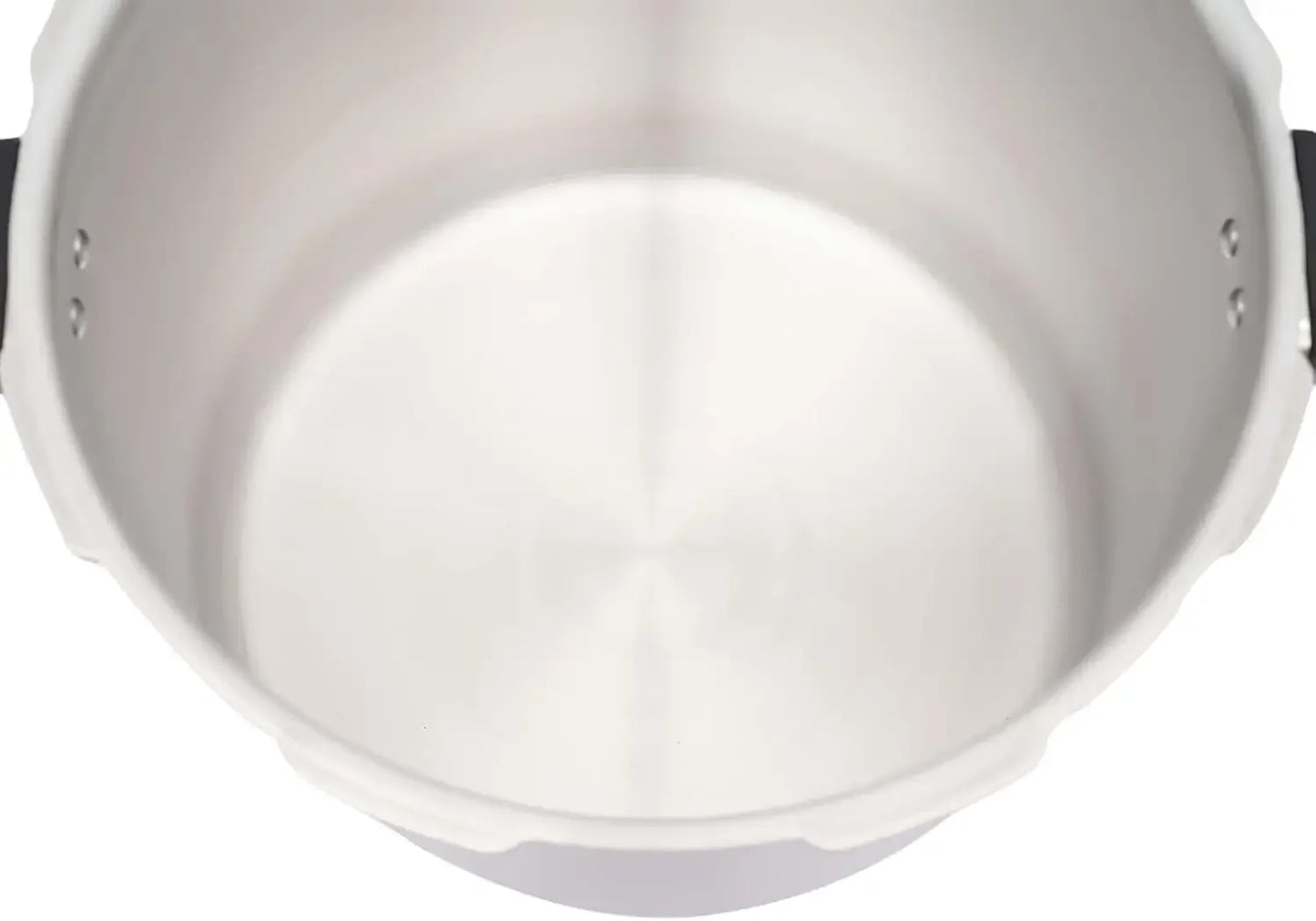Heavy-duty aluminum design of the 23Qt Pressure Canner with Gauge for efficient heat distribution.