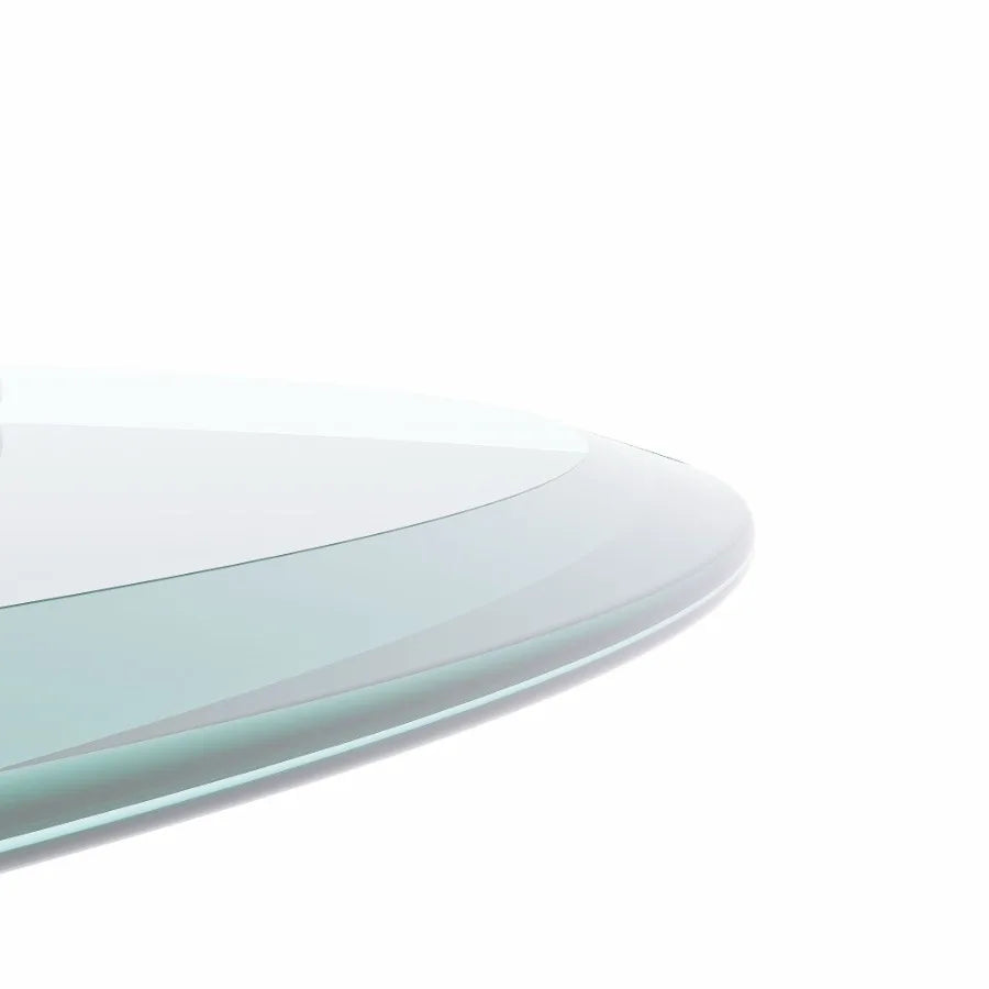 28" Round Tempered Glass Table Top