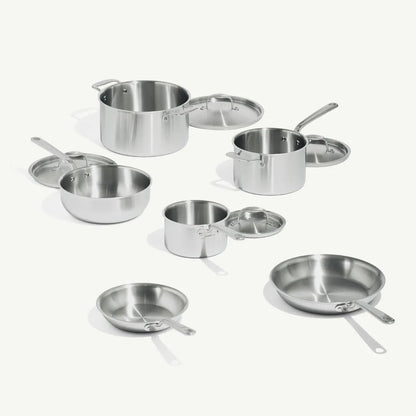 5-Ply Superior Quality Stainless Clad Cookware  Set