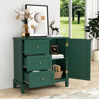 Sideboard/Wooden Storage Cabinet w/Three Drawers