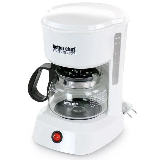 Compact 4-Cup Drip Coffee Maker for Small Spaces