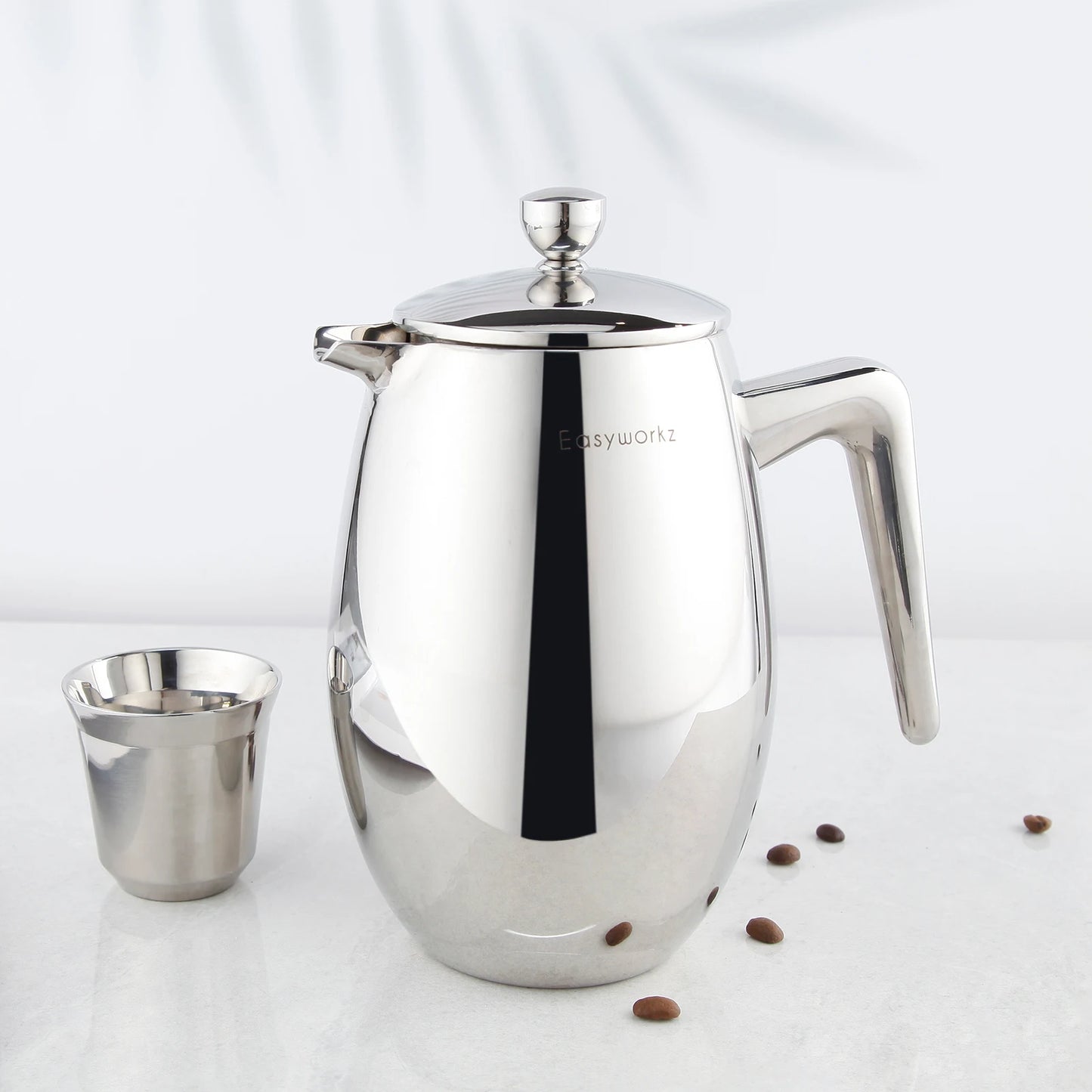 Modern High-Grade Double-Wall French Press Coffee Maker