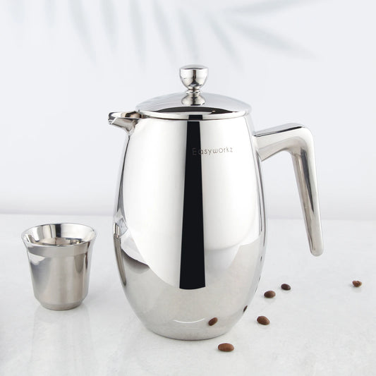 Modern High-Grade Double-Wall French Press Coffee Maker
