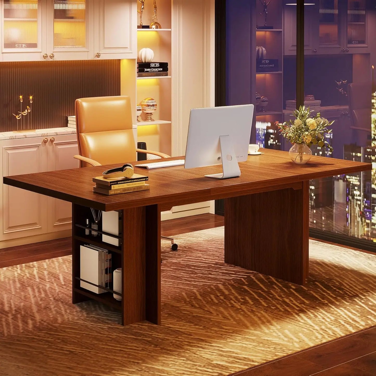 Simple & Practial Large Modern Executive Desk/Dining Table