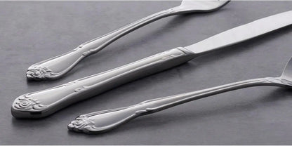 Decorative Everyday 45-Piece Flatware Set for 8