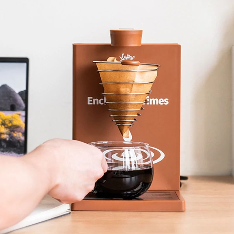 Semi-Automatic Grinding & Brewing Drip Coffee Maker