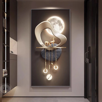 Luxury Multi-layer Three Dimensional Exquisite Painting