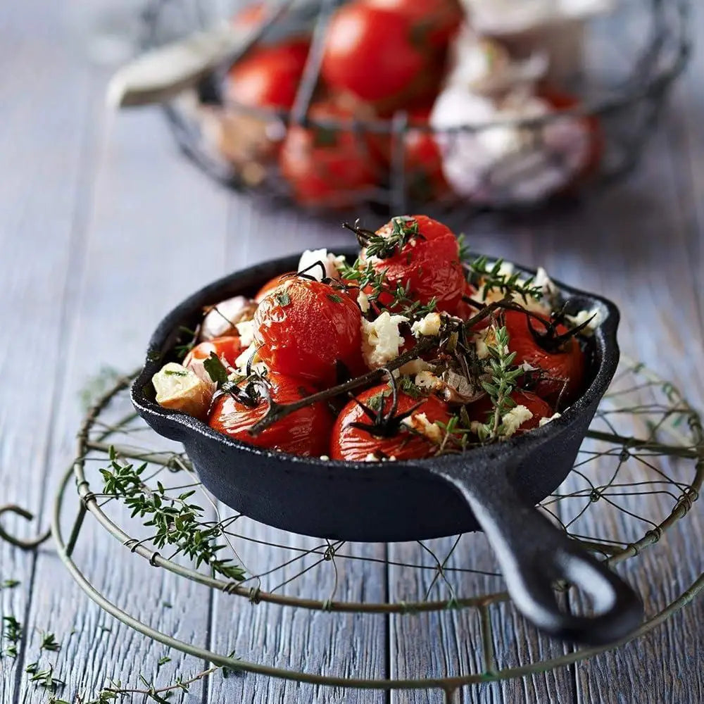 Heavy Duty Cast Iron 3-Piece Pre-seasoned Skillet Set