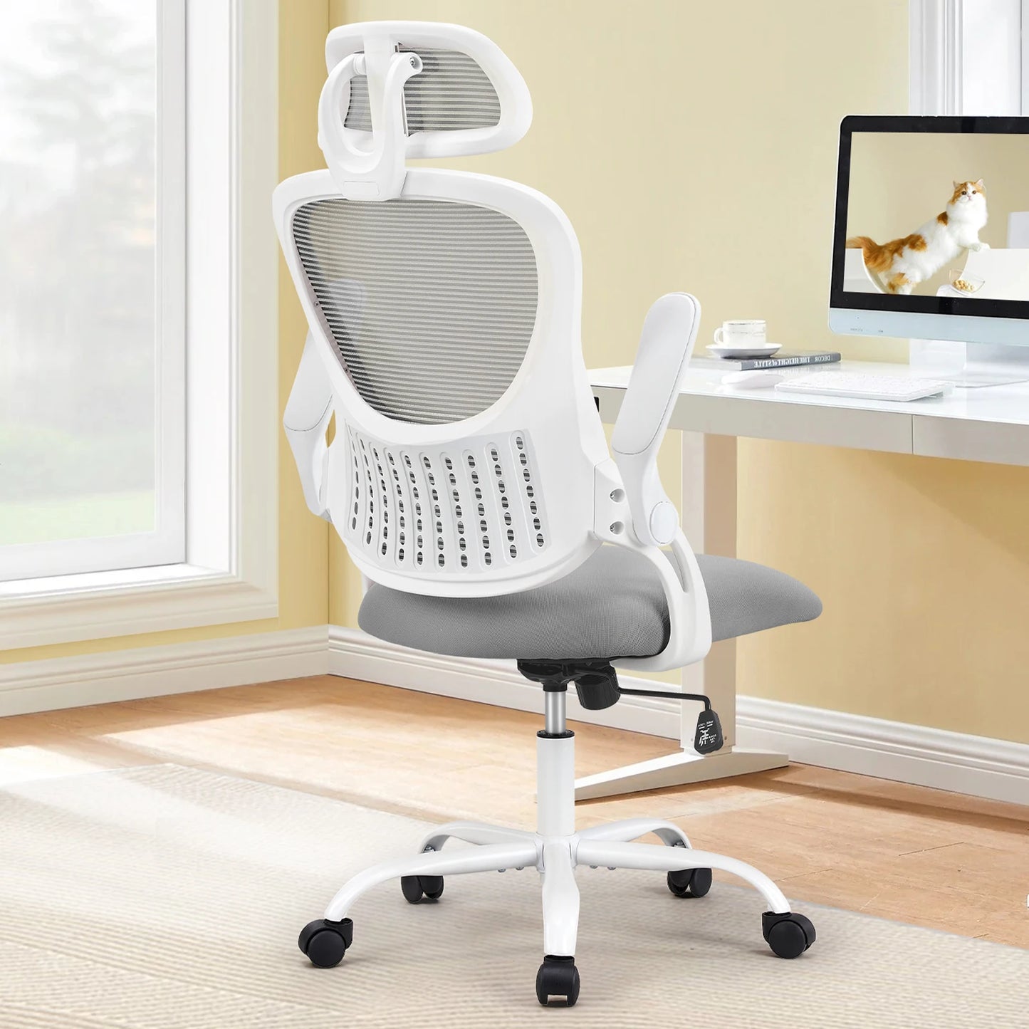 Ergonomic Mesh Office/Computer Desk Chair w/Lumbar Support