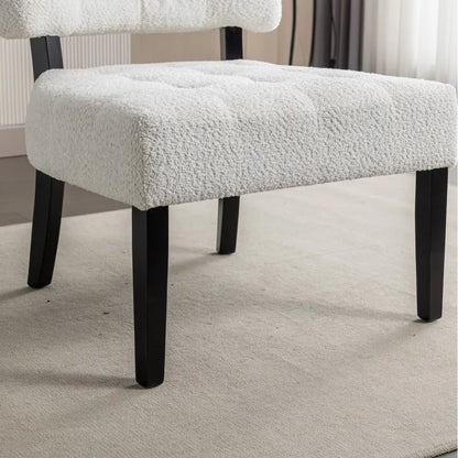  The Essena Tufted Back Oversized Accent Chair 