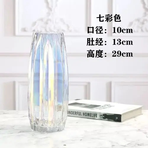 Exquisite Beautiful & Simple Glass Flower Vase 
