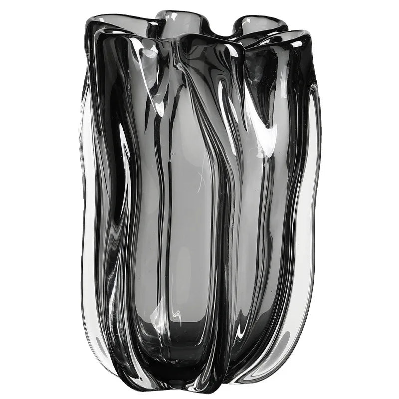 Creative & Simple Transparent Glass  Vases for Floral Decorations
