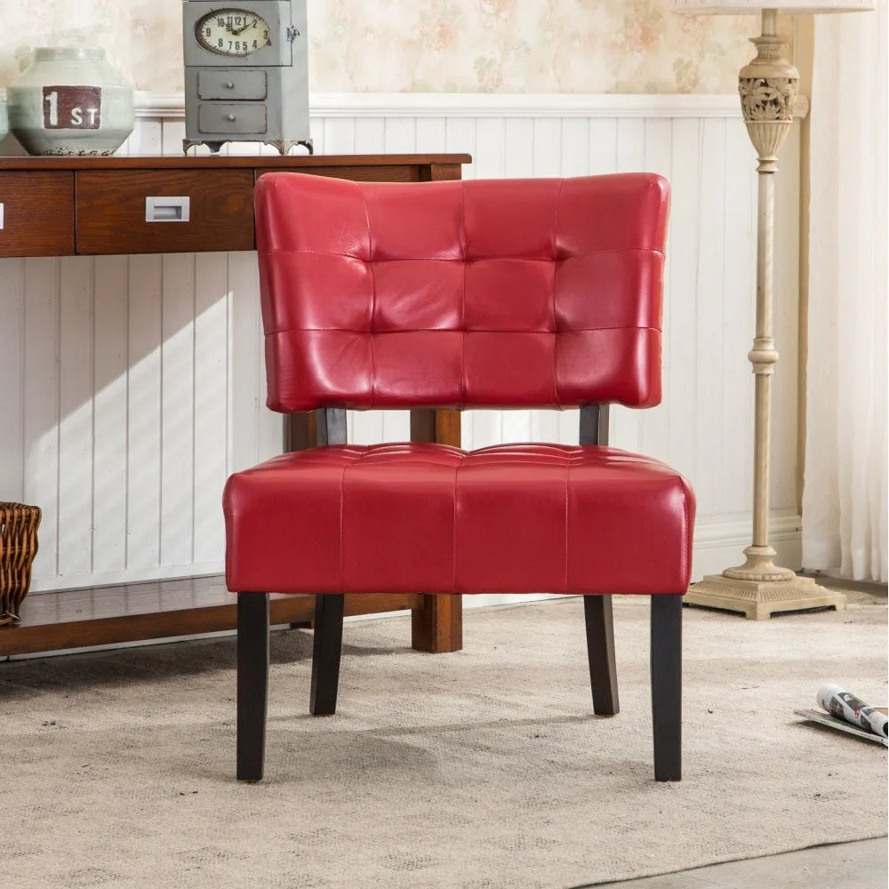  The Essena Tufted Back Oversized Accent Chair 
