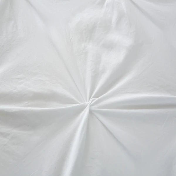Elegant 3-Piece King Size Comforter Set w/Pinch Pleat Detailing