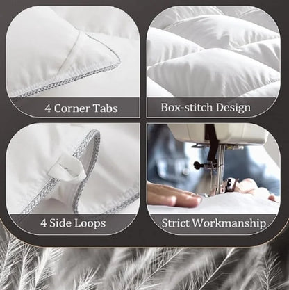 Luxurious King Size Fluffy Down Comforter