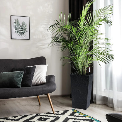Stylish Tall Indoor/Outdoor Rectangular Planters(Set of 2)