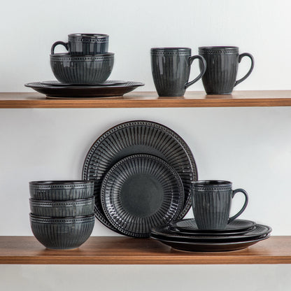 Elegant 16 Piece Ceramic Dinnerware Set (4 person set)