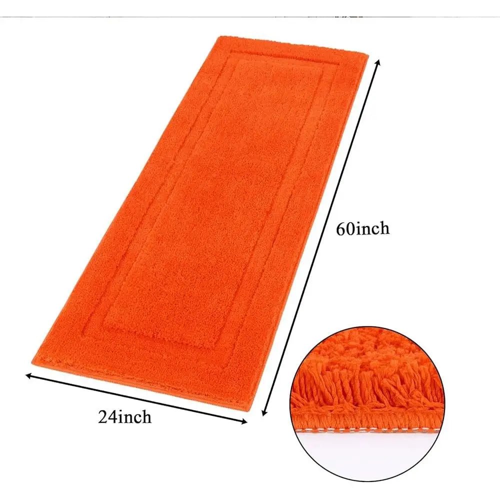 5'x2' Soft Microfiber Bathroom Runner Rug