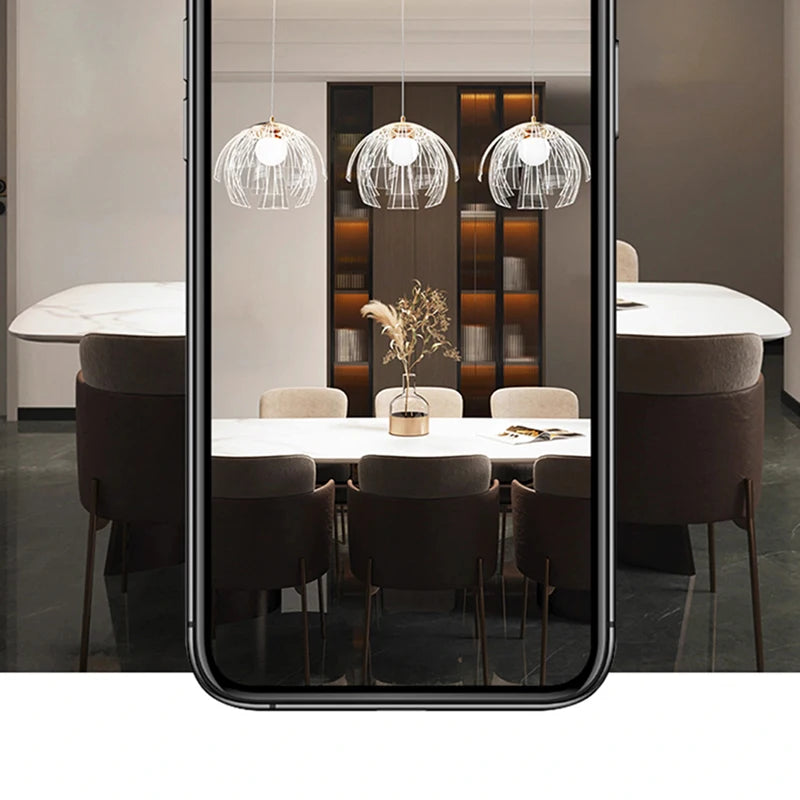 Modern 3-Head/7-Head Pendant Light Chandelier