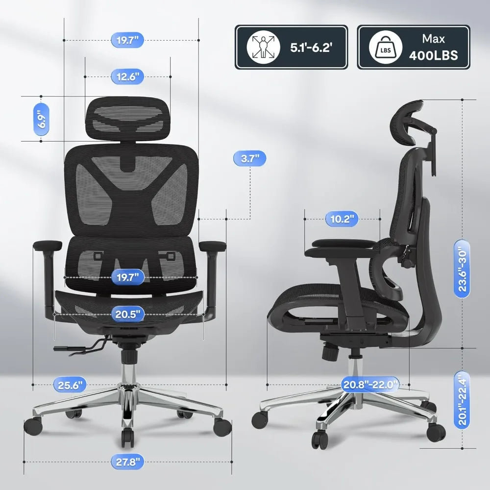 Close-up of the adjustable armrest and lumbar support on the FlexiSpot ErgoX Premium Ergonomic Office Chair, designed for personalized comfort.
