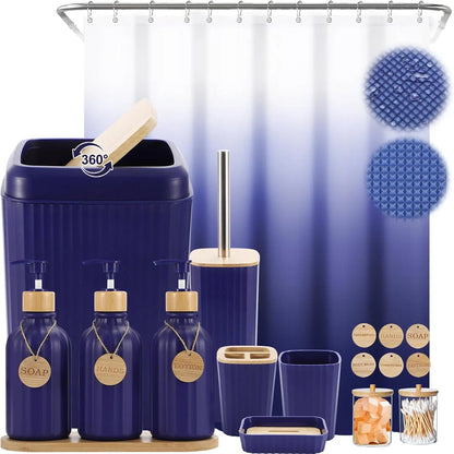 Modern 20-Piece Bathroom Accessory Set