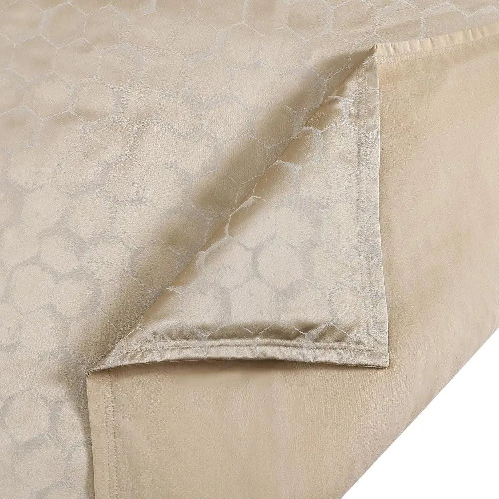 Modern Super Queen 3-Piece Metallic Jacquard Comforter Bedding Set