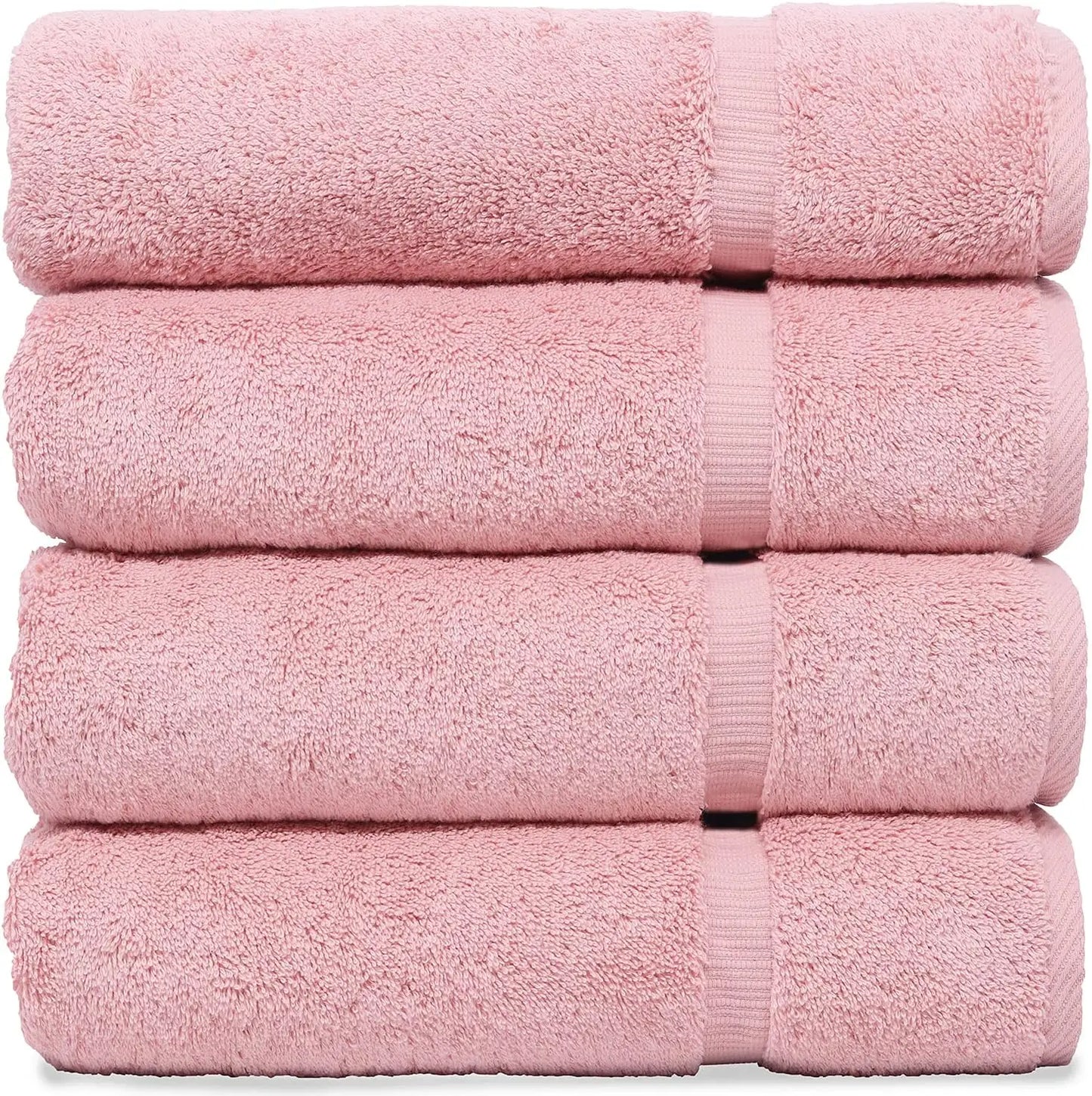Luxurious Extra Thick & Plush 100% Cotton Towels ~ Set of 4 