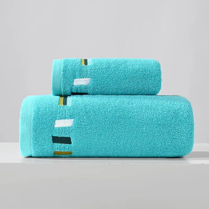 Soft & Absorbent 100% Cotton Large Bath Towel Set
