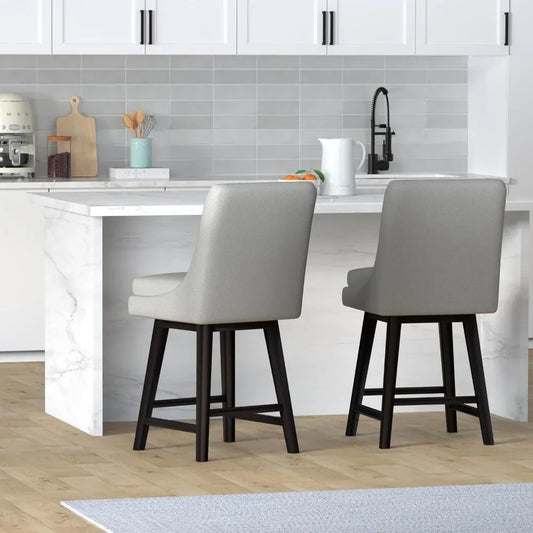 Modern & Stylish Counter Height Swivel Counter Stools/ Set of 2
