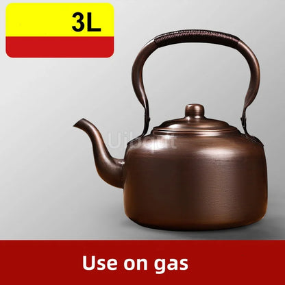 Copper Teapot 100% Pure Handmade – A beautiful display piece for your kitchen decor.