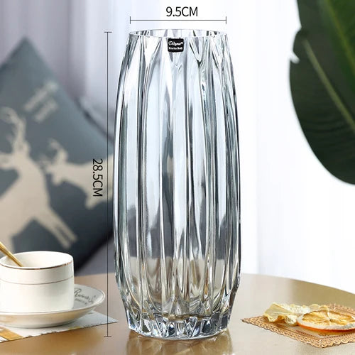 Exquisite Beautiful & Simple Glass Flower Vase 