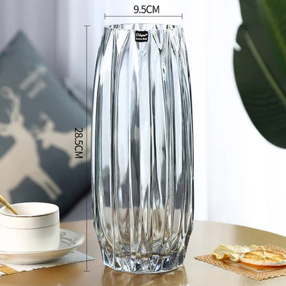 Exquisite Beautiful & Simple Glass Flower Vase 