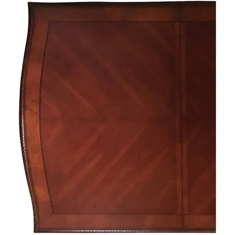 Traditional 10-Piece Double Pedestal Base Dining Table Set for 8