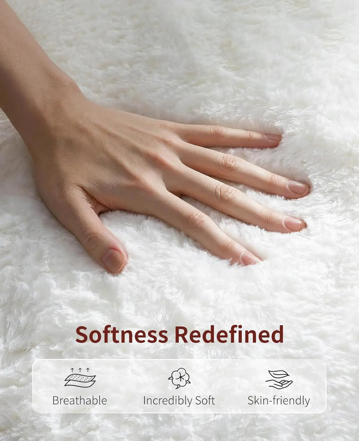 Oversized Modern Bean Bag Chair For Lounging w/Plush Memory Foam Filling