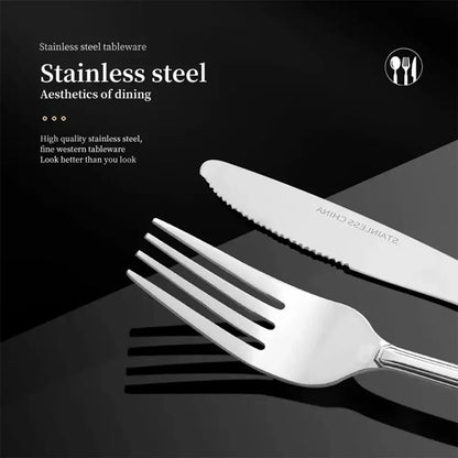 Luxury Premium 16-Piece Silverware Set For 4