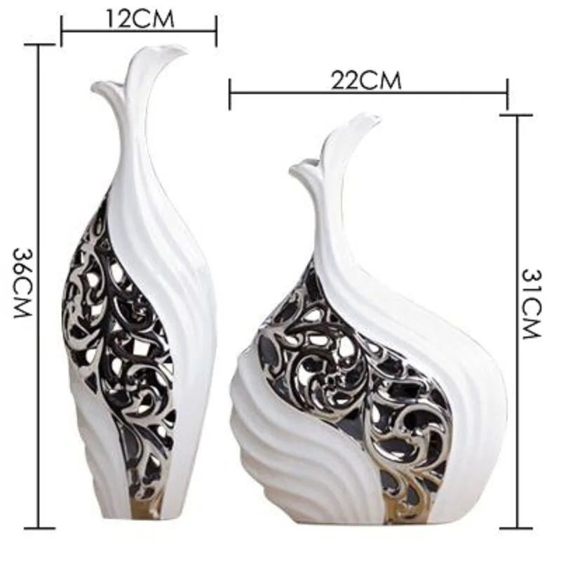 European Style Handcrafted Ceramic Wedding Decor