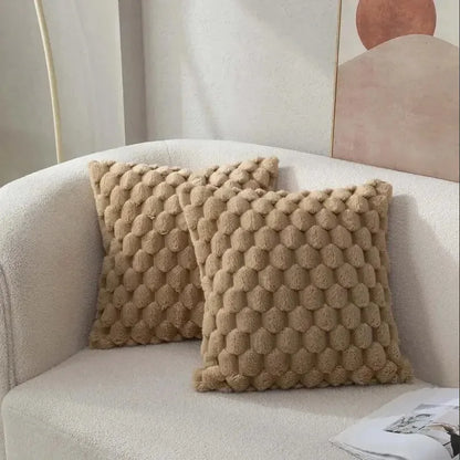 Decorative Soft Plush Pillow Covers 