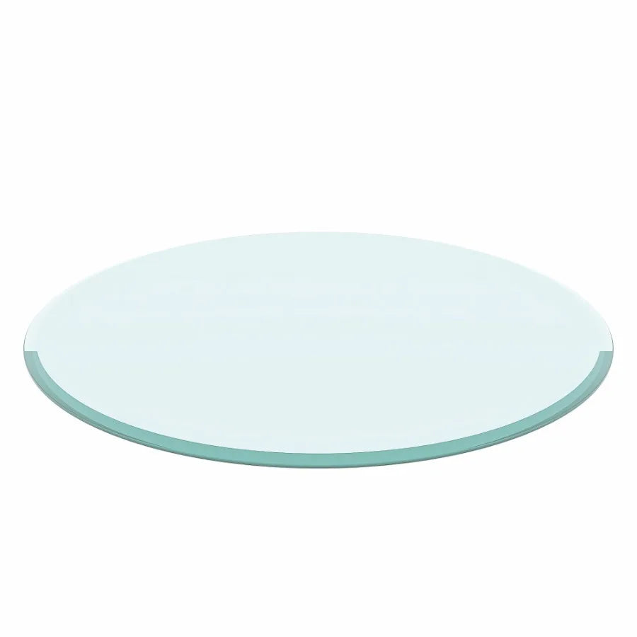 28" Round Tempered Glass Table Top