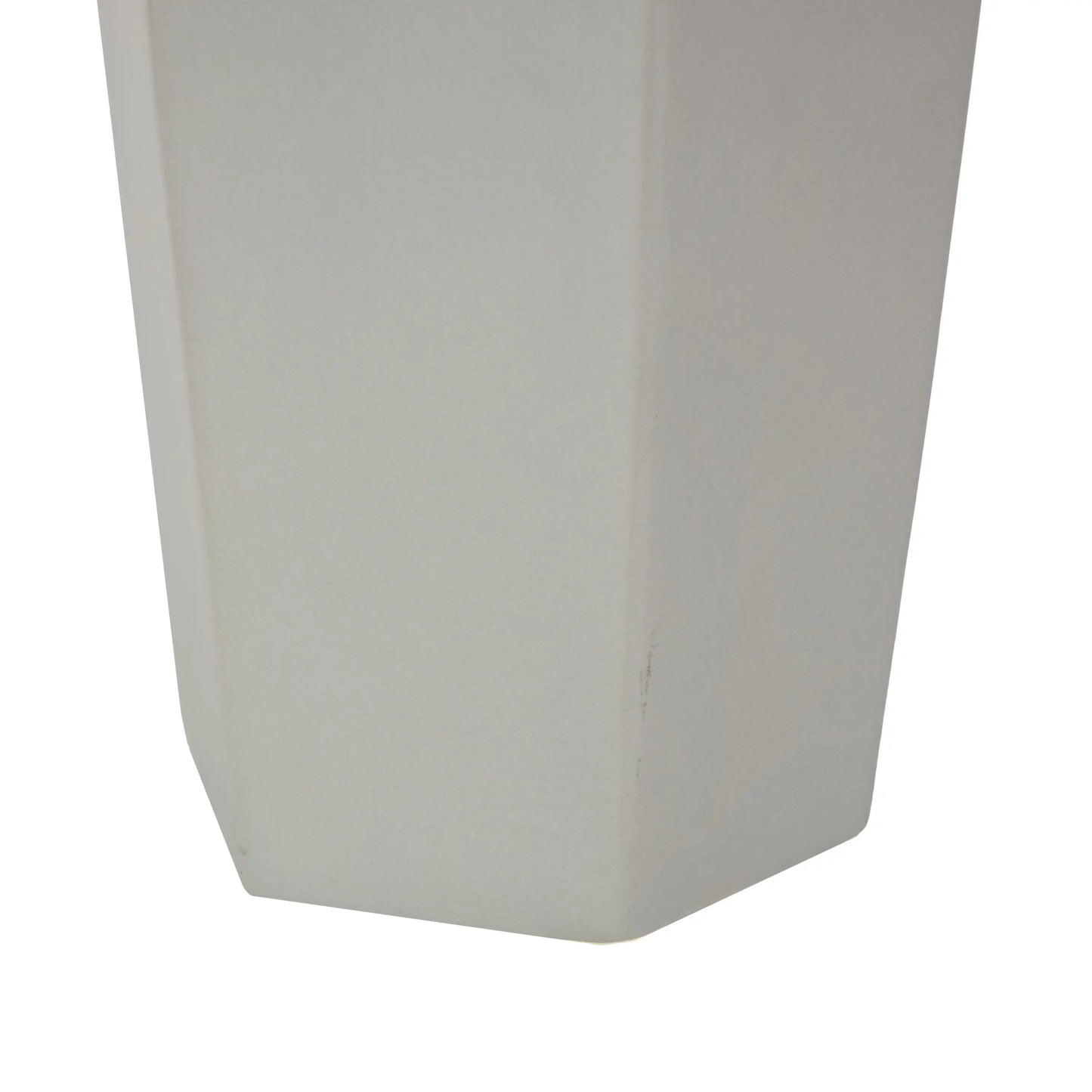 Gray Decorative Vase In Sleek Black Finish