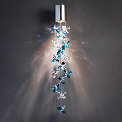 Stunning Exquisite Modern Crystal Wall Lamp showcasing elegant K9 crystals in stainless steel, perfect for modern decor.