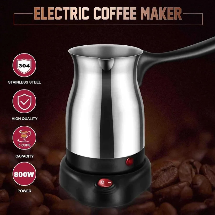 Electric Greek/Turkish 5-Cup Coffee Maker