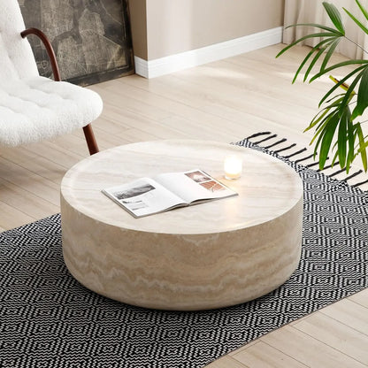 Elegant & Luxurious Round Center Cocktail Table